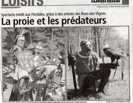 FEODALES de CAMBRAI 2008